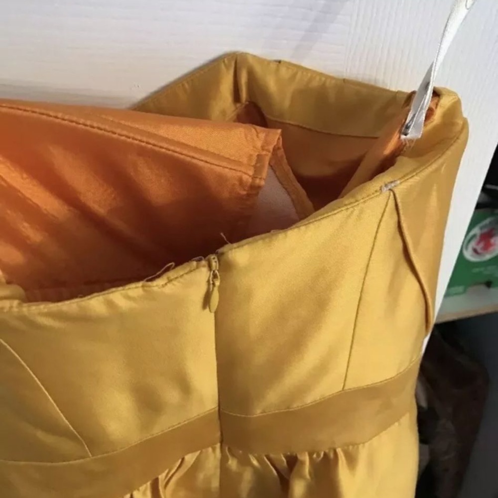 Shoshanna Yellow Strapless Cocktail Dress - Picture 10 of 10